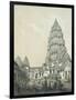 Central Tower and Superior Court of Angkor Wat, 1873-Louis Delaporte-Framed Giclee Print