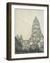 Central Tower and Superior Court of Angkor Wat, 1873-Louis Delaporte-Framed Giclee Print