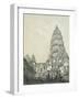 Central Tower and Superior Court of Angkor Wat, 1873-Louis Delaporte-Framed Giclee Print