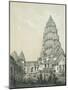 Central Tower and Superior Court of Angkor Wat, 1873-Louis Delaporte-Mounted Giclee Print