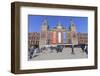 Central Train Station, Amsterdam, Netherlands, Europe-Amanda Hall-Framed Photographic Print