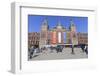 Central Train Station, Amsterdam, Netherlands, Europe-Amanda Hall-Framed Photographic Print