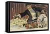 Centralized Wealth Suppressing Business Competition and Spawning Socialists, 1910s-null-Framed Stretched Canvas