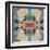 Centre Blocks-Ruth Palmer-Framed Art Print