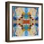 Centre Blocks-Ruth Palmer-Framed Art Print