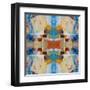 Centre Blocks-Ruth Palmer-Framed Art Print