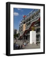 Centre Georges Pompidou, Beaubourg, Paris, France, Europe-Pitamitz Sergio-Framed Photographic Print