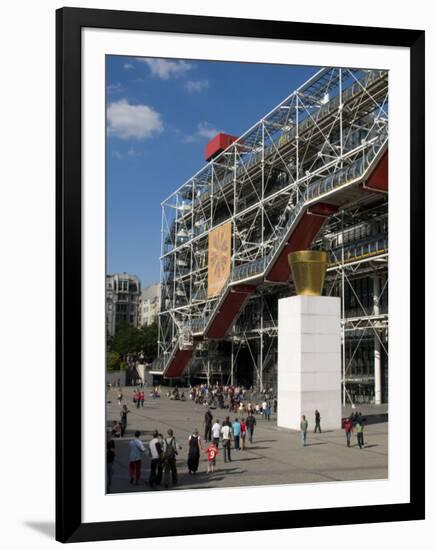 Centre Georges Pompidou, Beaubourg, Paris, France, Europe-Pitamitz Sergio-Framed Photographic Print