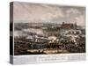 Centre of the British Army at La Haye Sainte During the Battle of Waterloo, Etched by Thomas…-William Heath-Stretched Canvas
