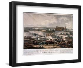 Centre of the British Army at La Haye Sainte During the Battle of Waterloo, Etched by Thomas…-William Heath-Framed Giclee Print