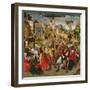 Centre Panel of a Crucifixion Triptych, 1490s-null-Framed Giclee Print