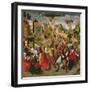 Centre Panel of a Crucifixion Triptych, 1490s-null-Framed Giclee Print