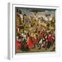 Centre Panel of a Crucifixion Triptych, 1490s-null-Framed Giclee Print