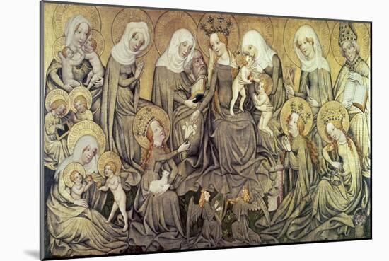 Centre Panel of the Ortenberg Altarpiece, C1410-1420-null-Mounted Giclee Print