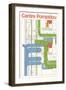 Centre Pompidou, 2023 (Digital)-Florent Bodart-Framed Giclee Print