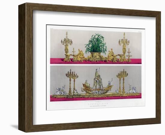 Centrepieces, 19th Century-John Burley Waring-Framed Giclee Print