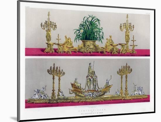 Centrepieces, 19th Century-John Burley Waring-Mounted Giclee Print