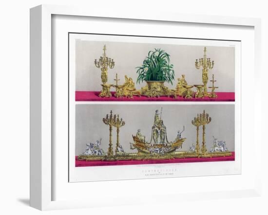 Centrepieces, 19th Century-John Burley Waring-Framed Giclee Print