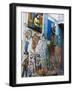 Centro Cultural De Las Artistas, El Caminito Street in La Boca District, Buenos Aires, Argentina-Richard Cummins-Framed Photographic Print