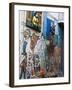 Centro Cultural De Las Artistas, El Caminito Street in La Boca District, Buenos Aires, Argentina-Richard Cummins-Framed Photographic Print