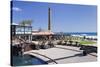 Centro Spa and Lighthouse Faro De Maspalomas-Markus Lange-Stretched Canvas