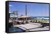 Centro Spa and Lighthouse Faro De Maspalomas-Markus Lange-Framed Stretched Canvas