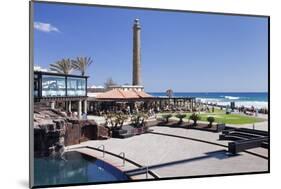 Centro Spa and Lighthouse Faro De Maspalomas-Markus Lange-Mounted Photographic Print