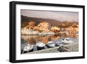 Centuri Port, Corsica, France, Mediterranean, Europe-Markus Lange-Framed Photographic Print