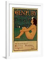 Century Poster-Maxfield Parrish-Framed Art Print