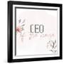 CEO of the House-Kimberly Allen-Framed Art Print