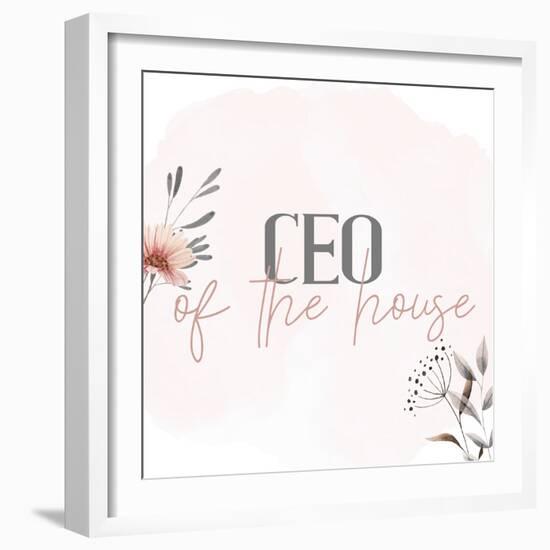 CEO of the House-Kimberly Allen-Framed Art Print