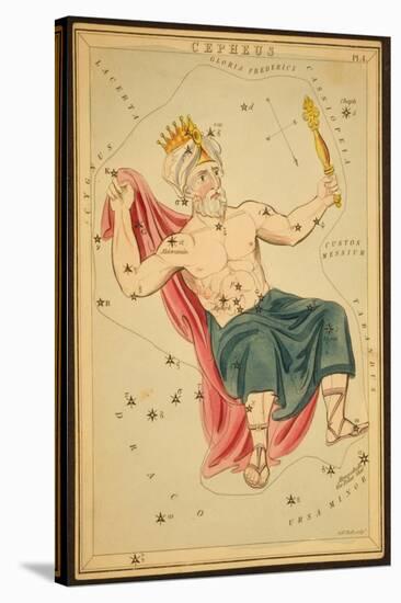 Cepheus Constellation, 1825-Science Source-Stretched Canvas