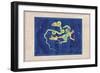 Cepheus, Draco and Milky Way-null-Framed Art Print