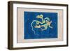 Cepheus, Draco and Milky Way-null-Framed Art Print