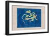 Cepheus, Draco and Milky Way-null-Framed Art Print