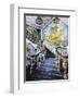 Ceramic and Azulejos Tile Staircase with Scenes from Don Quixote-null-Framed Giclee Print