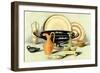 Ceramic Art, Ancient Greek, Cyprian and Etruscan-null-Framed Giclee Print