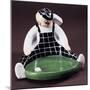 Ceramic Ashtray Decorated with Golf Player Figure, Circa 1920-Roelandt Jacobsz Savery-Mounted Giclee Print