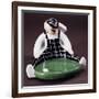 Ceramic Ashtray Decorated with Golf Player Figure, Circa 1920-Roelandt Jacobsz Savery-Framed Giclee Print