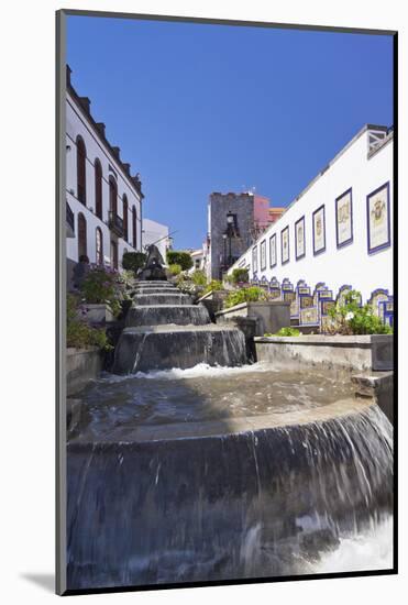 Ceramic Benches by the Water Stairs-Markus Lange-Mounted Photographic Print