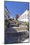 Ceramic Benches by the Water Stairs-Markus Lange-Mounted Photographic Print