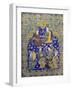 Ceramic Decoration, Terrace of Palais D'Orient Carpet Shop-null-Framed Giclee Print