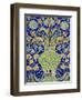 Ceramic Detail, Nadir Divanbegi Madressa, Bukhara, Uzbekistan, Central Asia-Upperhall Ltd-Framed Photographic Print