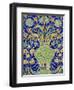 Ceramic Detail, Nadir Divanbegi Madressa, Bukhara, Uzbekistan, Central Asia-Upperhall Ltd-Framed Photographic Print