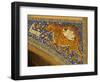 Ceramic Detail, Sher Dor Madressa, Registan Square, Samarkand, Uzbekistan, Central Asia-Upperhall Ltd-Framed Photographic Print