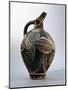 Ceramic Ewer with Oblique Spout Decorated with Spirals and Whorls-null-Mounted Giclee Print