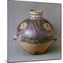 Ceramic Funerary Urn with Geometric Decoration, from Pan Shan-null-Mounted Giclee Print