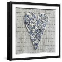 Ceramic Heart 01-Tom Quartermaine-Framed Giclee Print