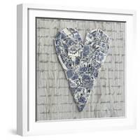 Ceramic Heart 01-Tom Quartermaine-Framed Giclee Print