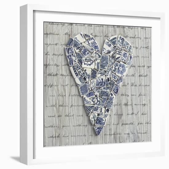 Ceramic Heart 01-Tom Quartermaine-Framed Giclee Print